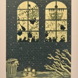 Litografi ikke indrammet