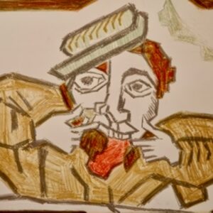 Litografi ikke indrammet