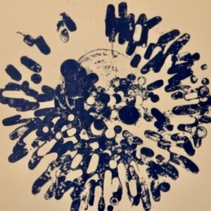 Litografi uden ramme